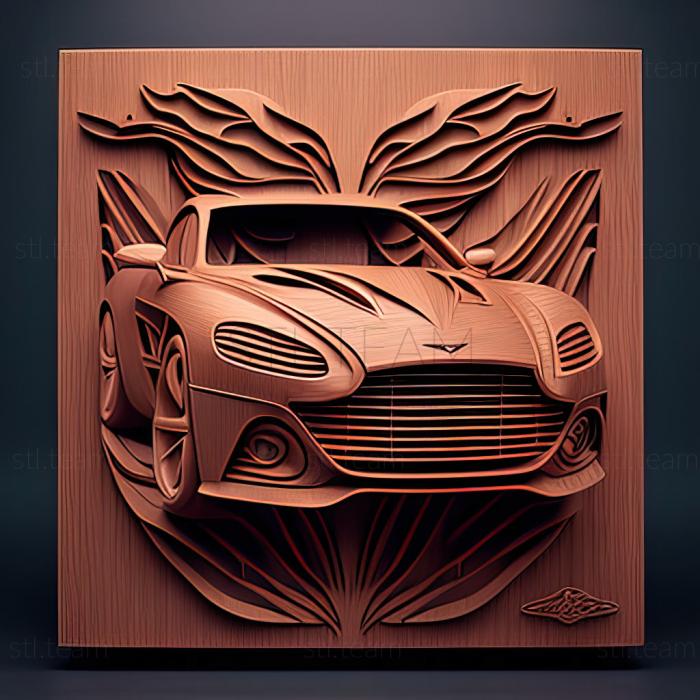 3D модель Aston Martin DB AR1 (STL)